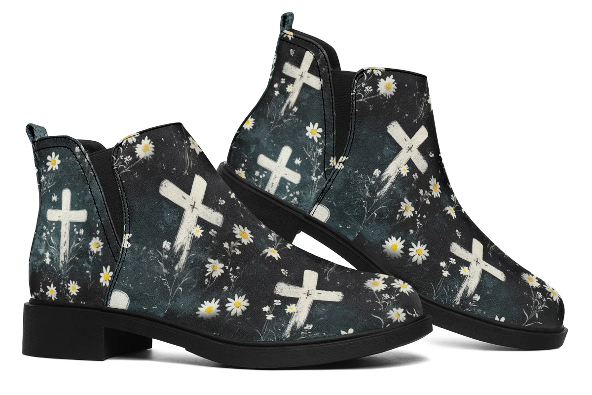 Graveyard Bloom Chelsea Boots - Image 7