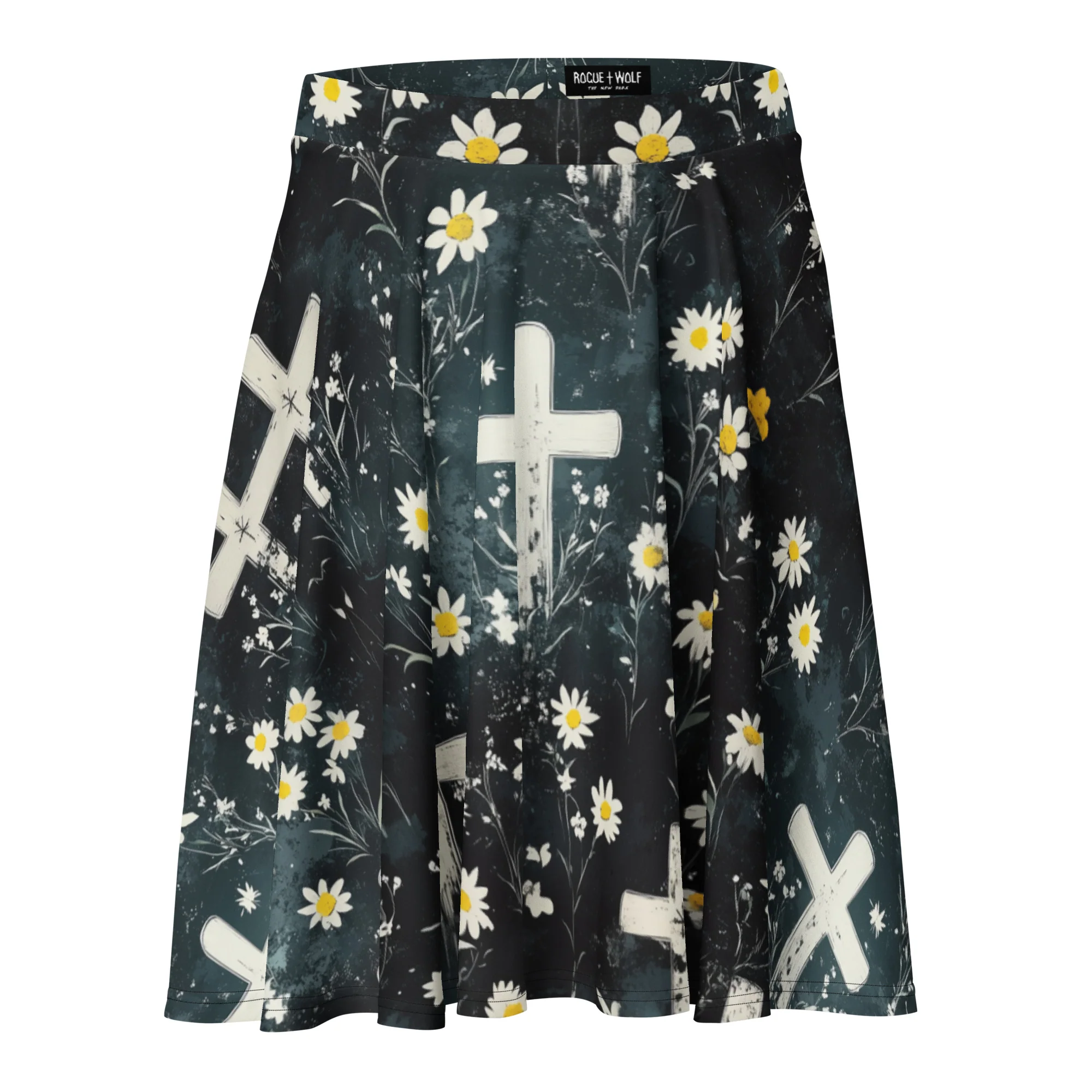 Graveyard Bloom Skater Skirt - Image 4