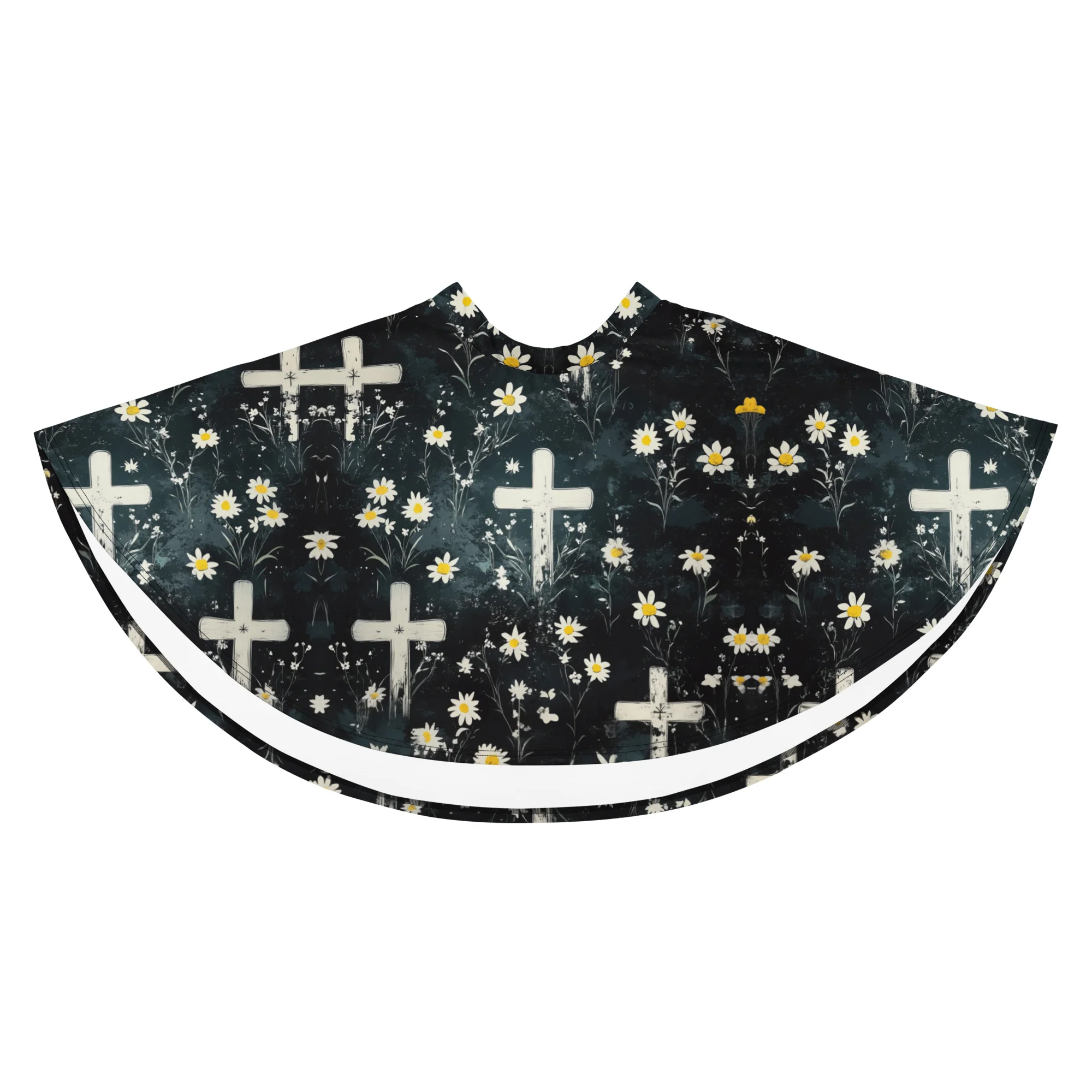 Graveyard Bloom Skater Skirt - Image 5