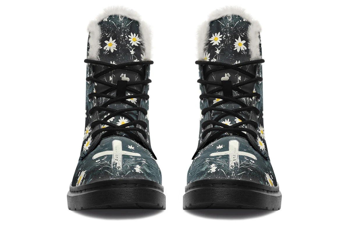 Graveyard Bloom Winter Boots - Image 3