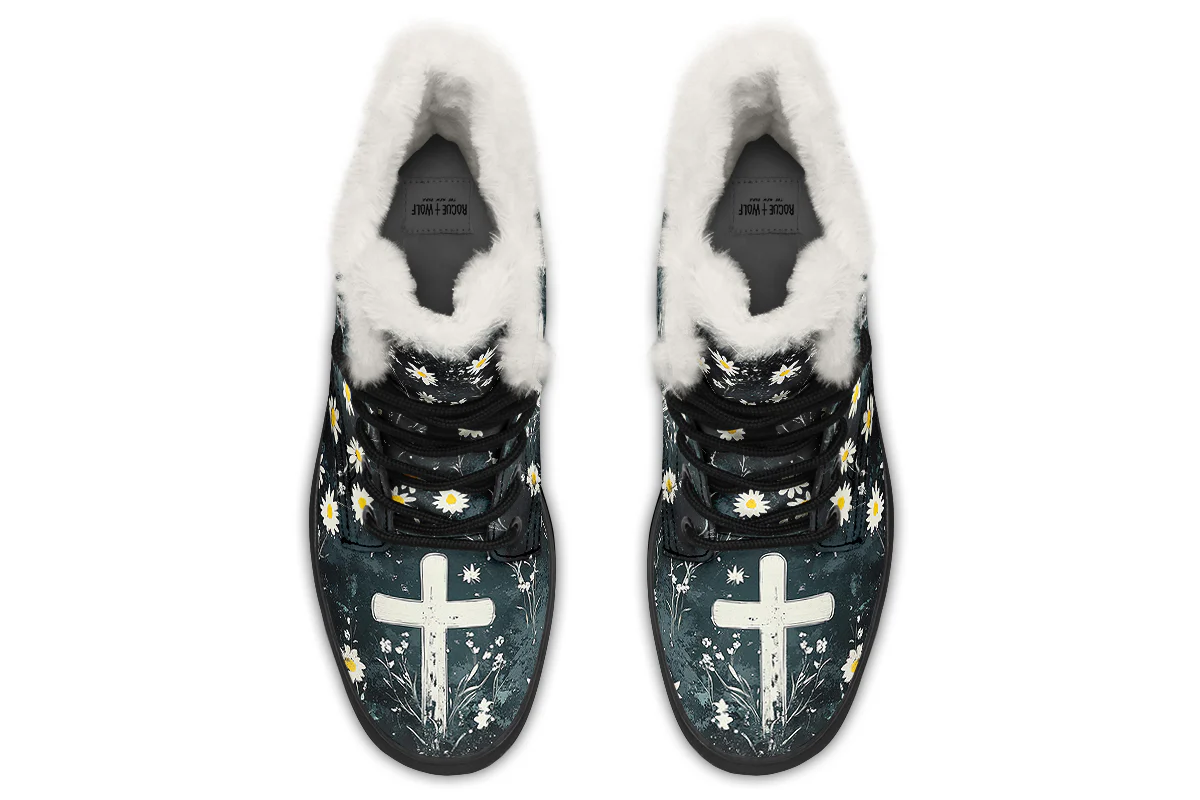 Graveyard Bloom Winter Boots - Image 7