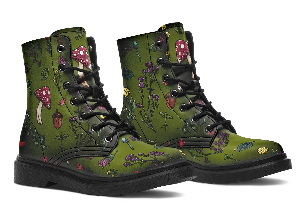 Green Herbology Boots - Image 2