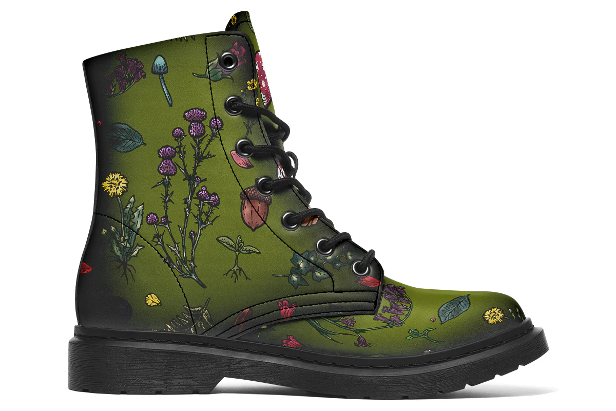 Green Herbology Boots - Image 3