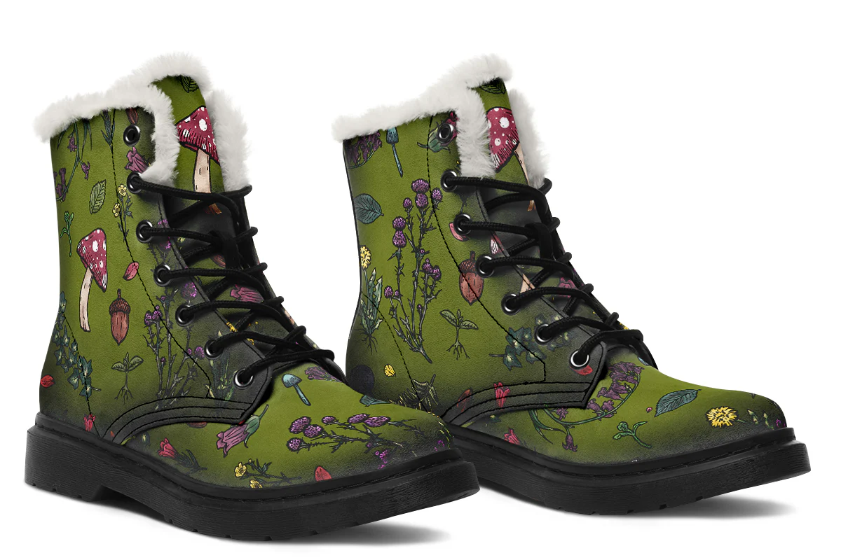 Green Herbology Winter Boots - Image 6