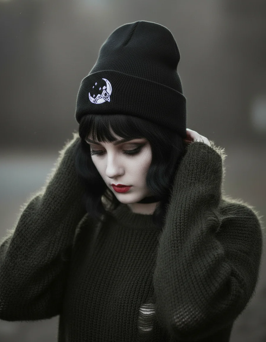 Green Witch Beanie - Image 4