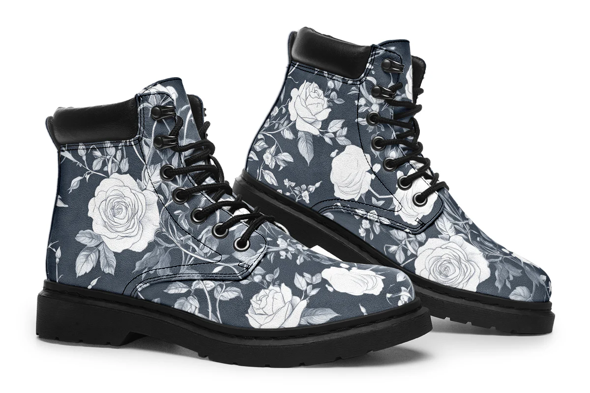 Steel Rose Romance Classic Boots - Image 7
