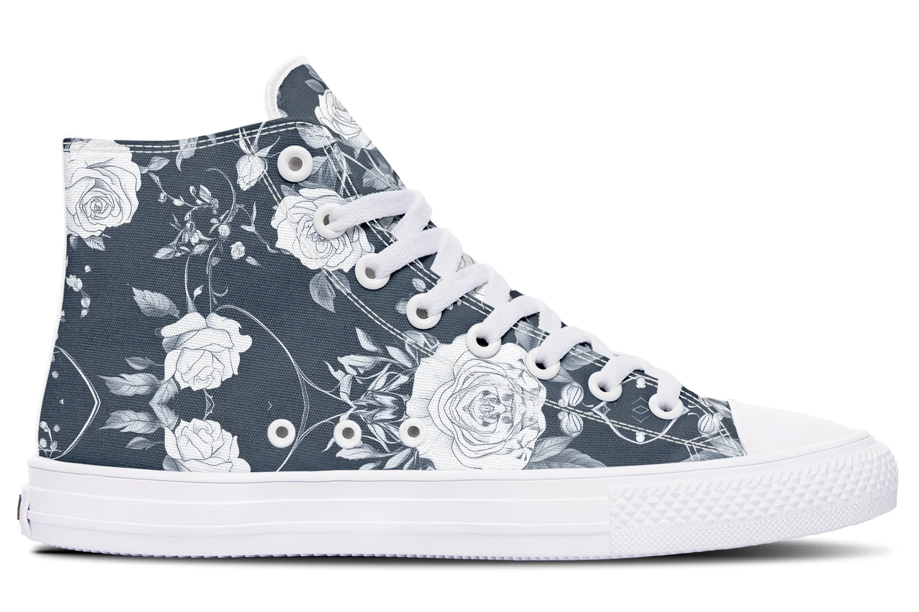 Steel Rose Romance High Tops - Image 12