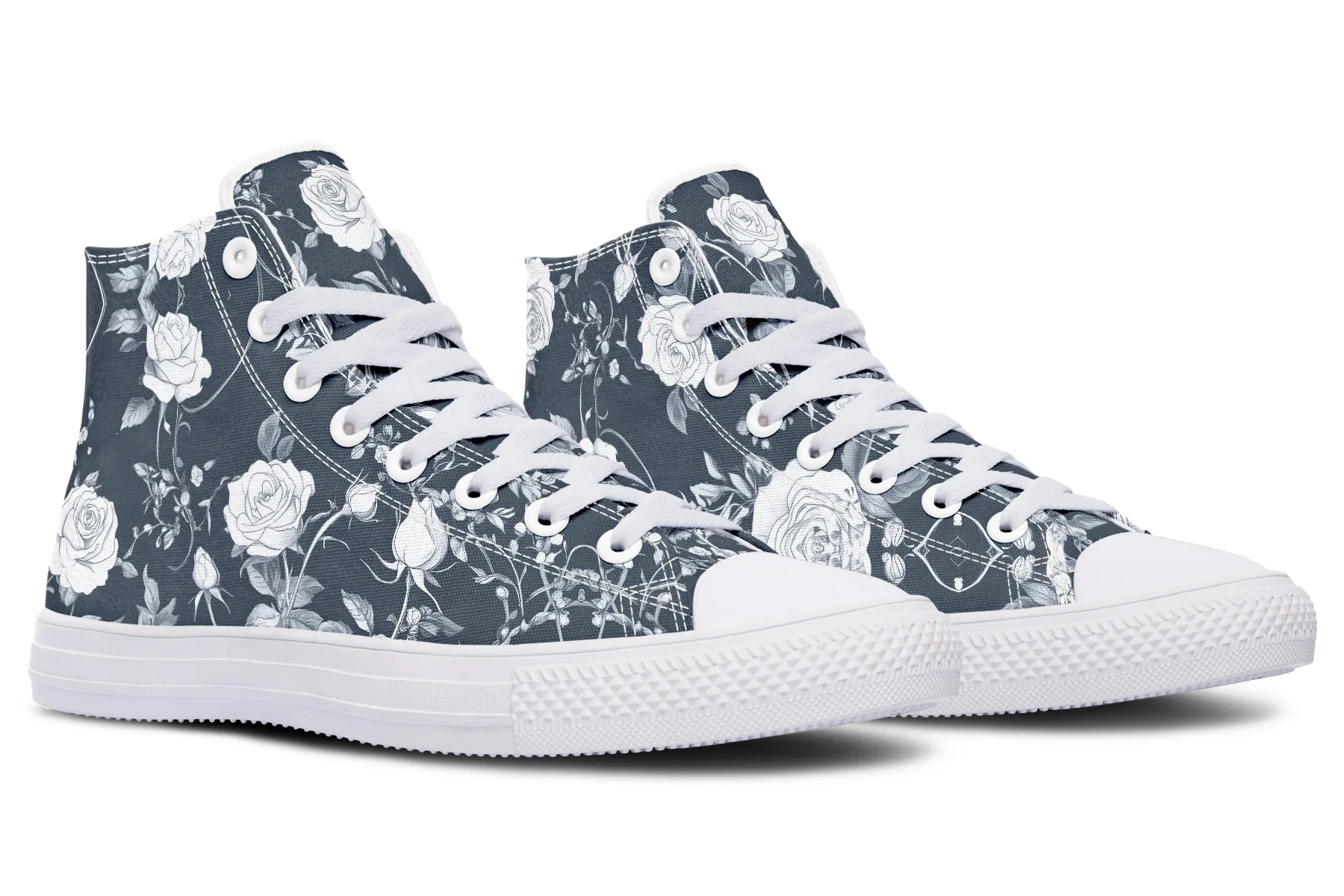 Steel Rose Romance High Tops - Image 13