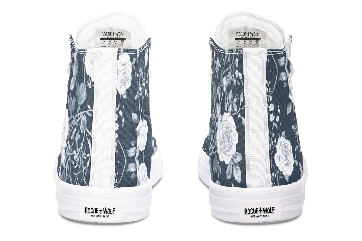 Steel Rose Romance High Tops - Image 17