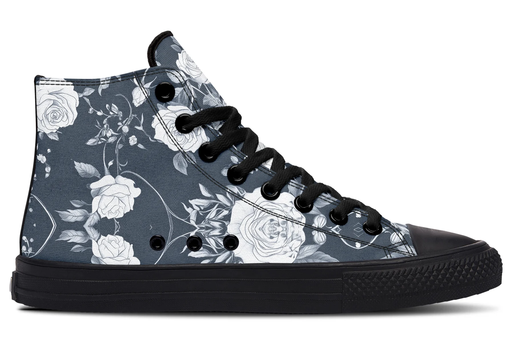 Steel Rose Romance High Tops - Image 3
