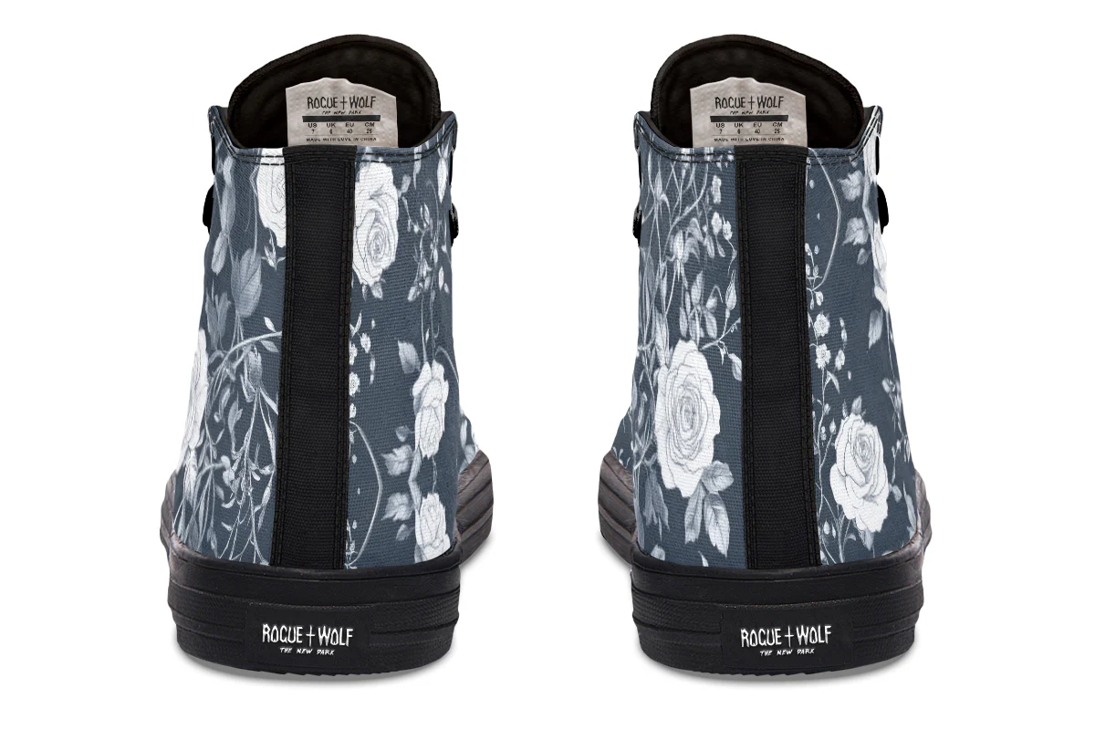 Steel Rose Romance High Tops - Image 8