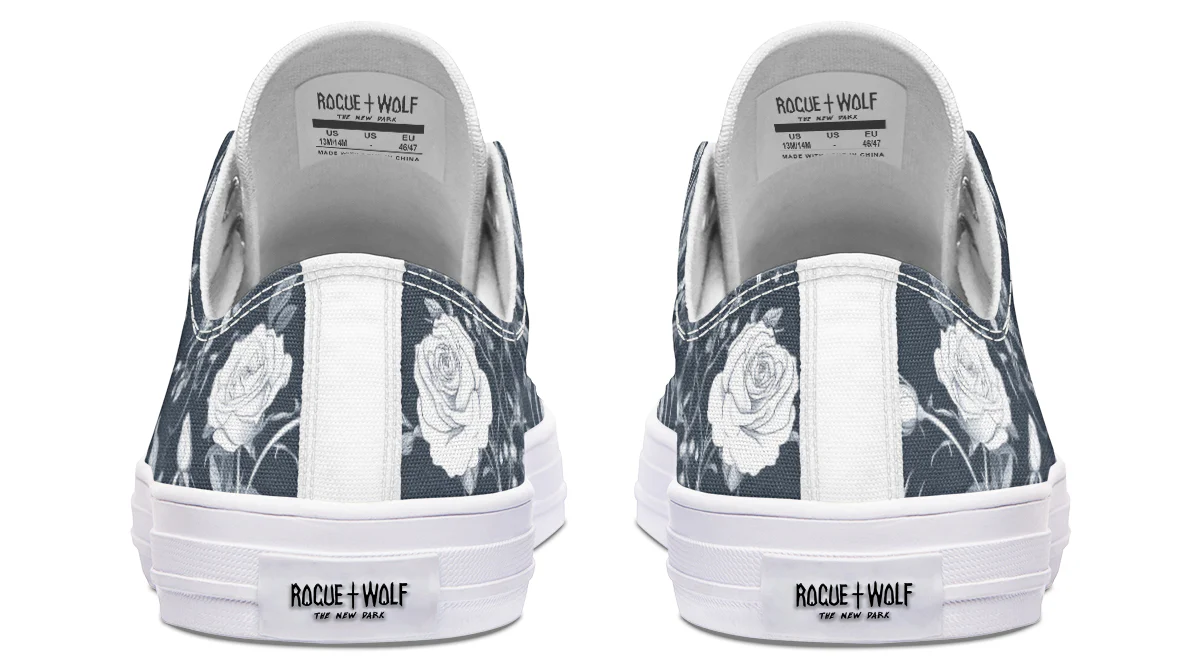 Steel Rose Romance Low Tops - Image 17
