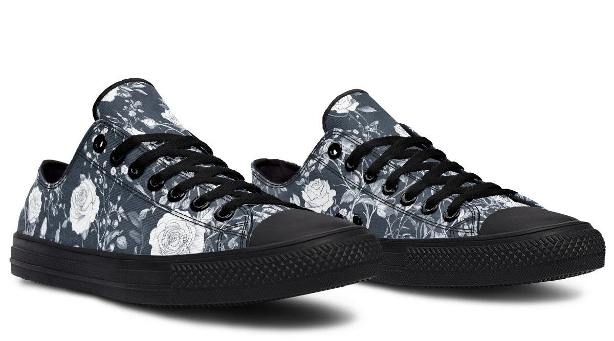 Steel Rose Romance Low Tops - Image 4