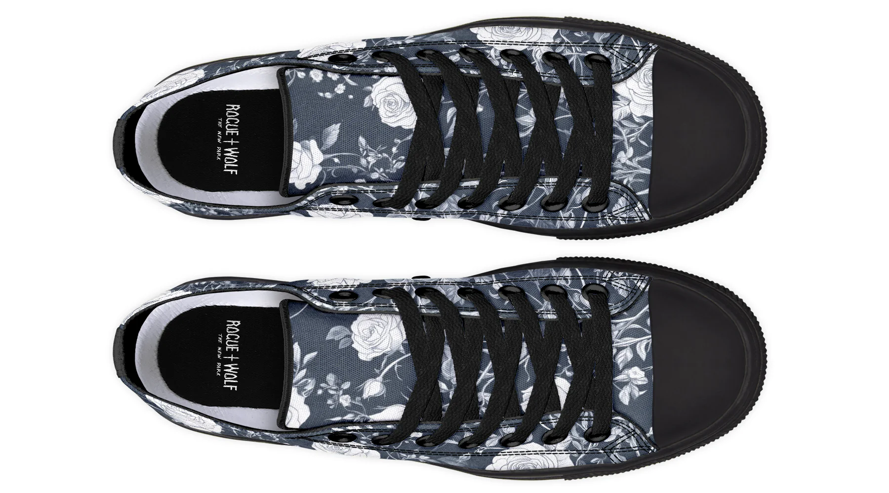 Steel Rose Romance Low Tops - Image 9