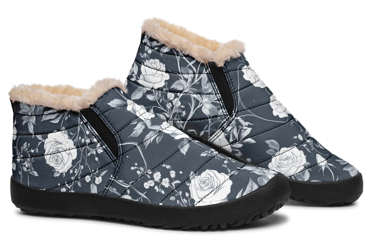 Steel Rose Romance Winter Sneakers - Image 6