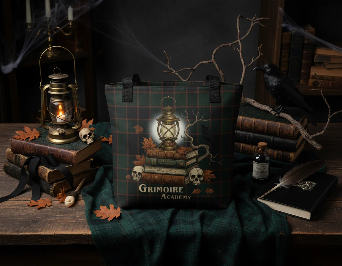 Grimoire Academy Tote Bag - Image 3