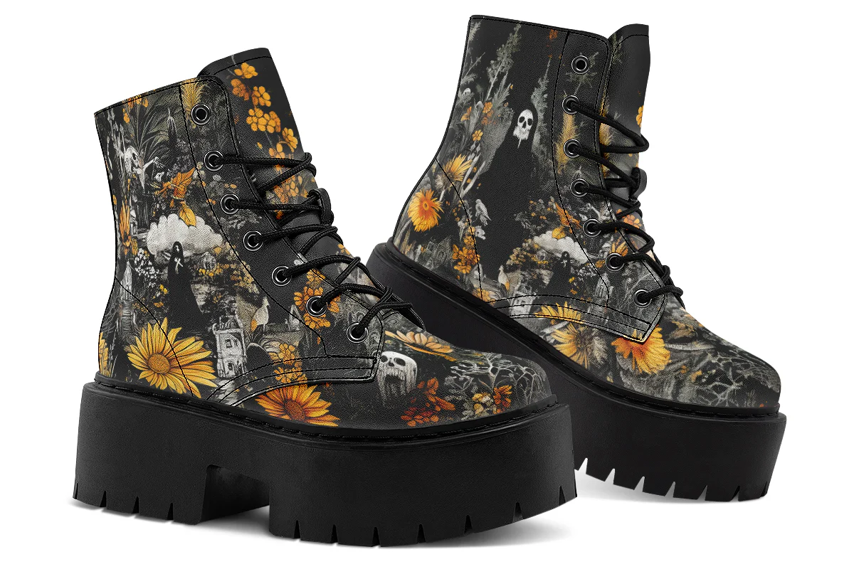 Grimâs Harvest Platform Boots - Image 5