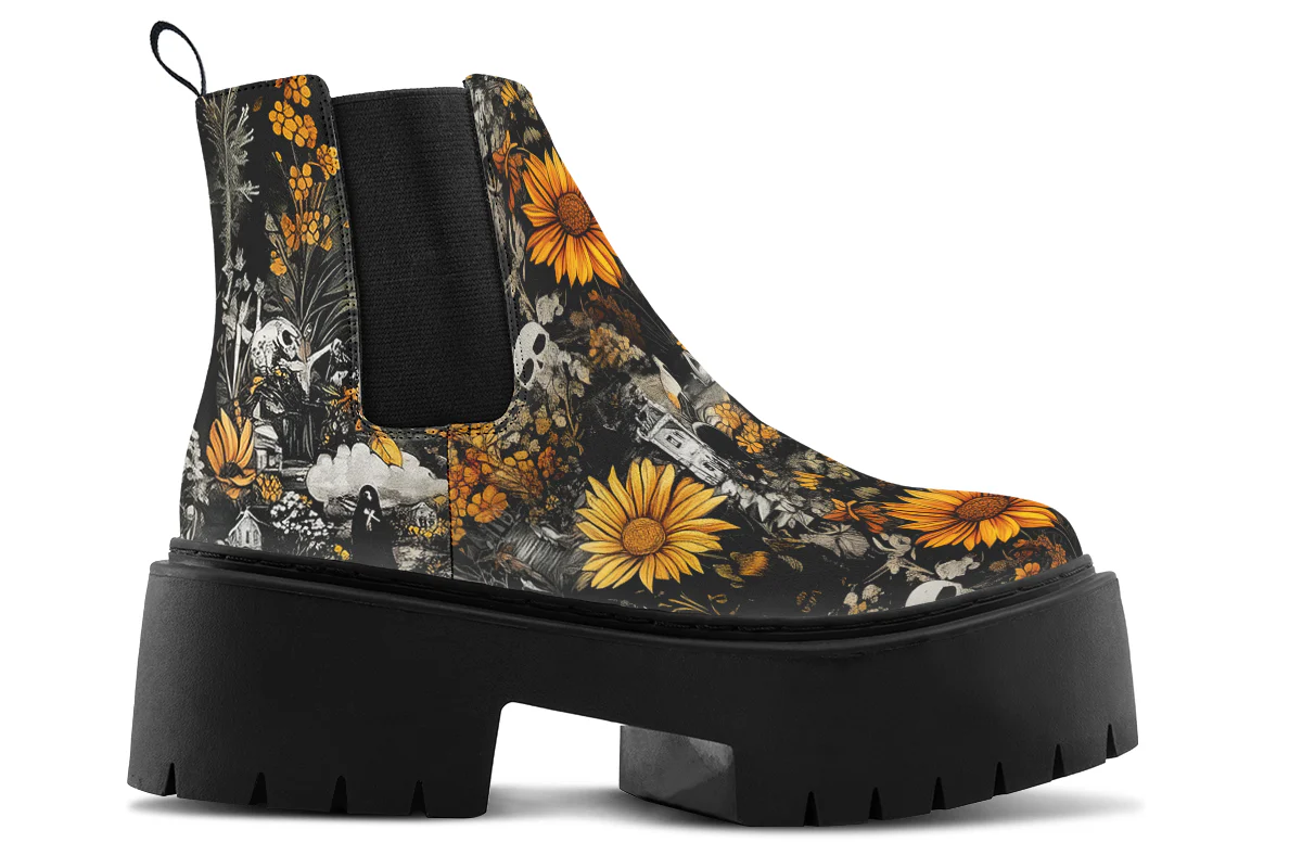 Grim’s Harvest Platform Chelsea Boots - Image 2