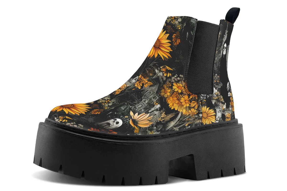Grim’s Harvest Platform Chelsea Boots - Image 3