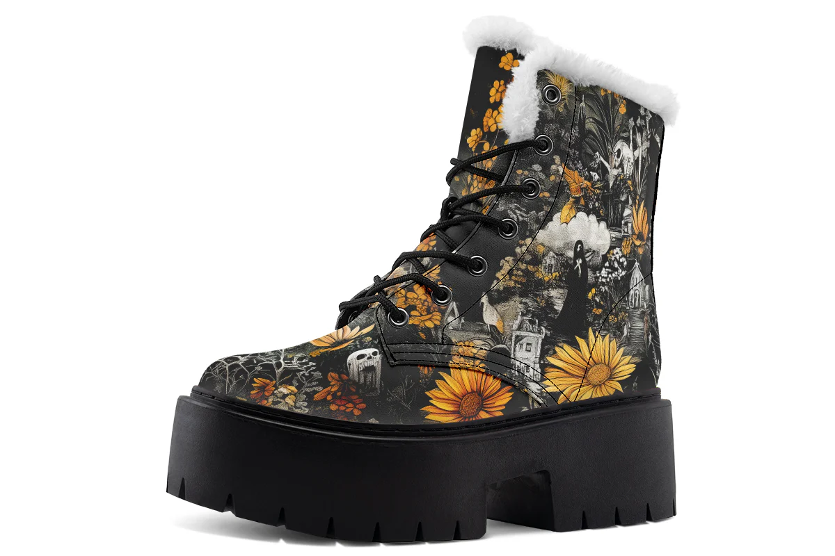 Grimâs Harvest Platform Winter Boots - Image 2