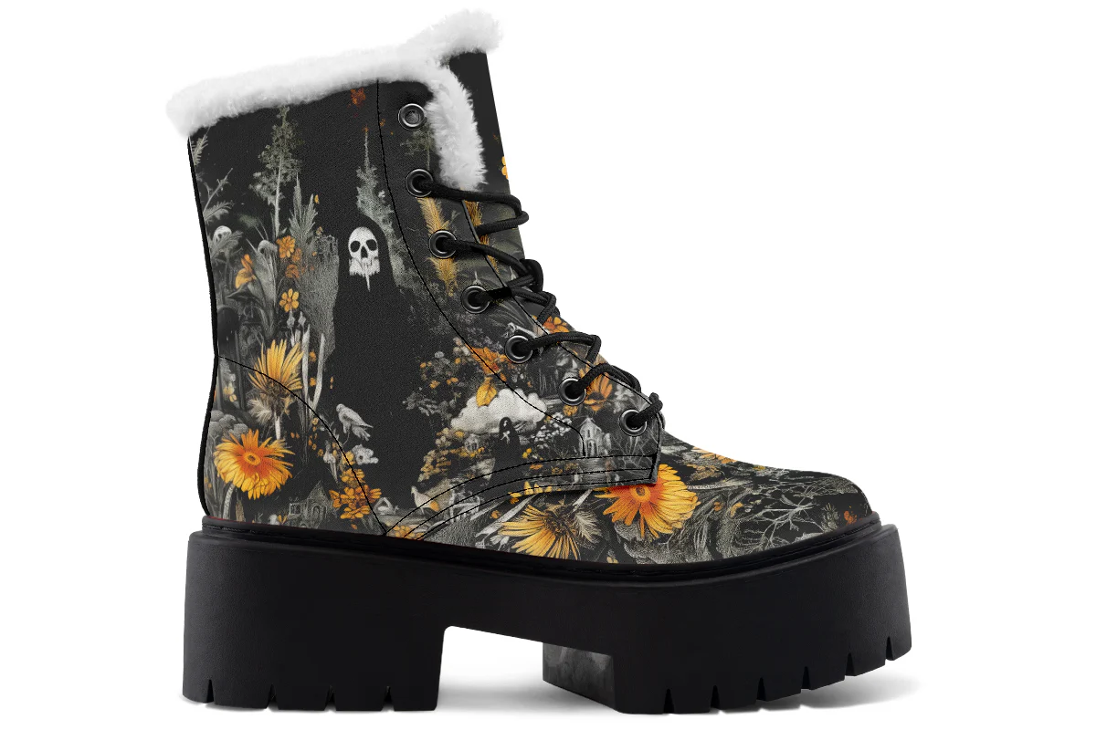 Grimâs Harvest Platform Winter Boots - Image 3