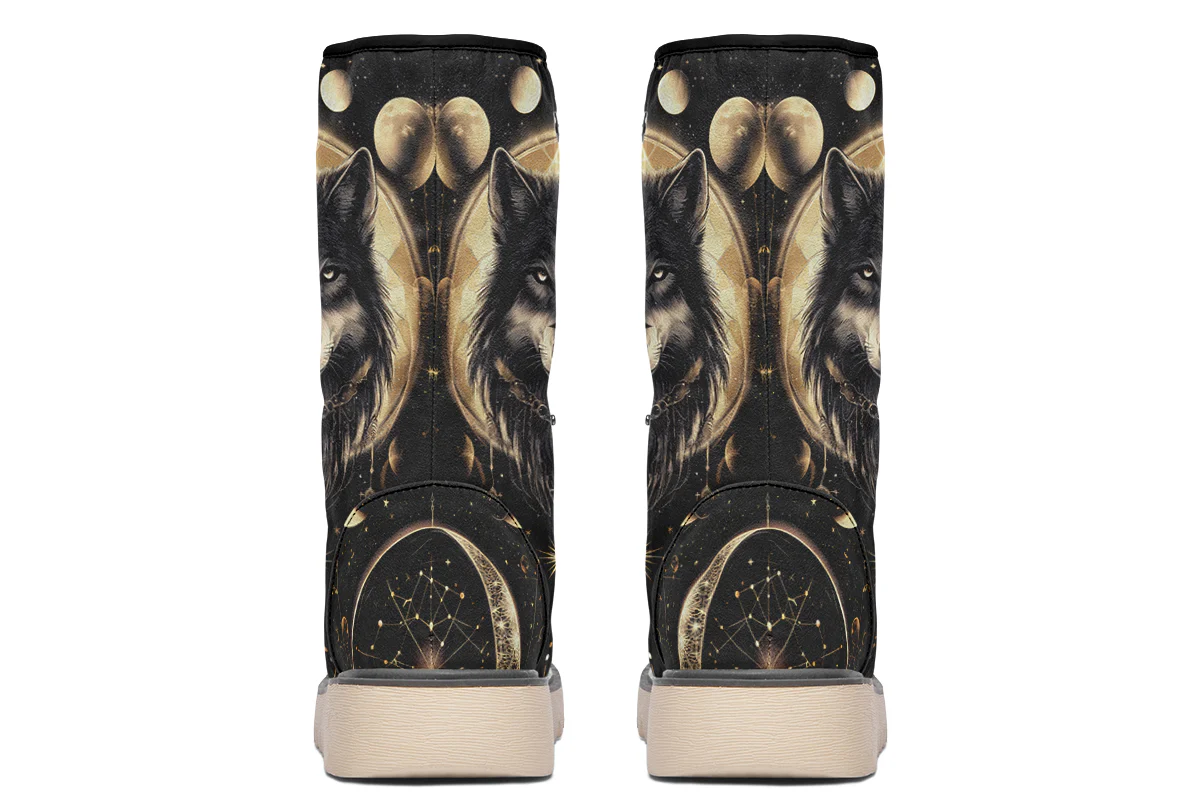 Guardian Wolf Fold Over Winter Boots - Image 5