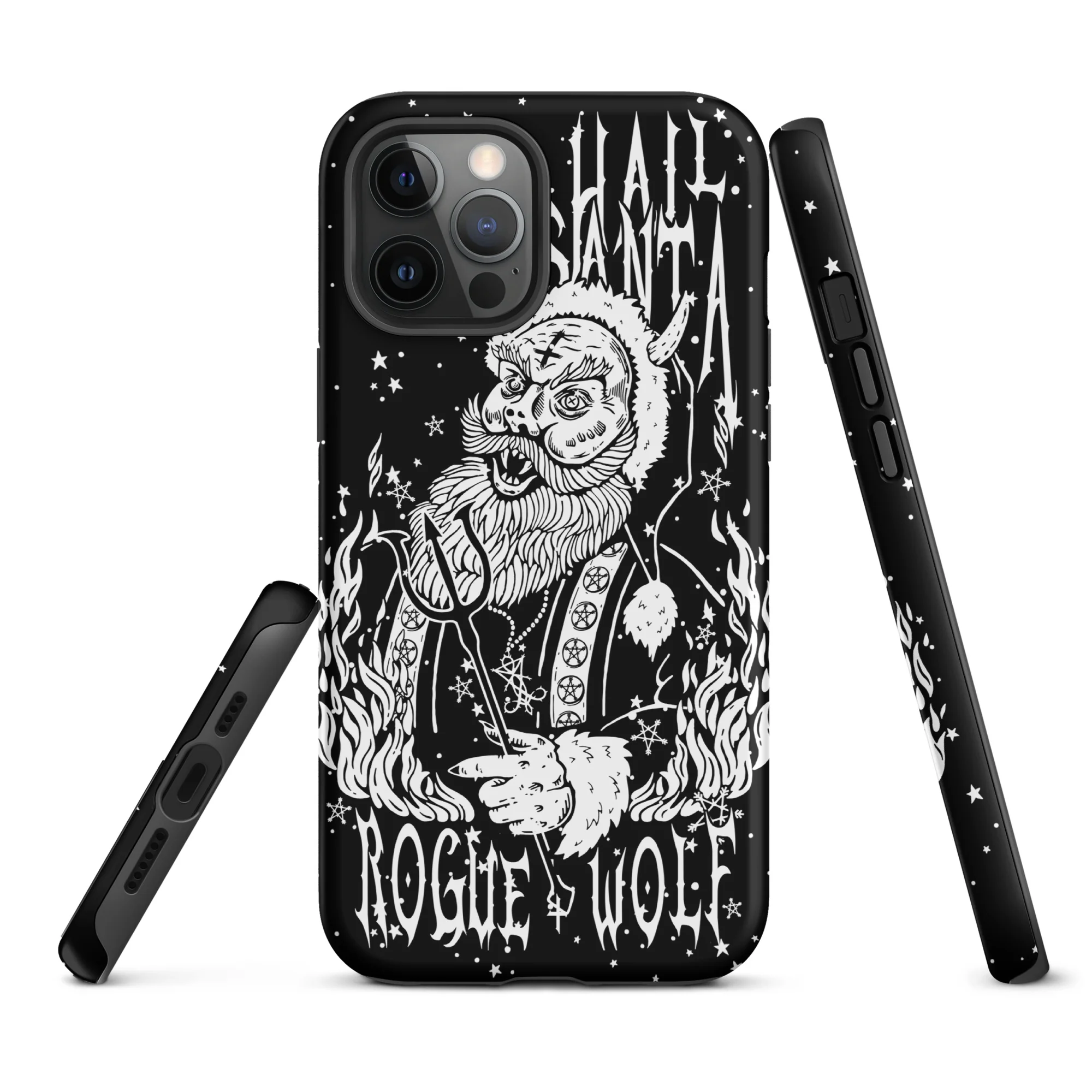 Hail Santa Tough Phone Case for iPhone - Image 10