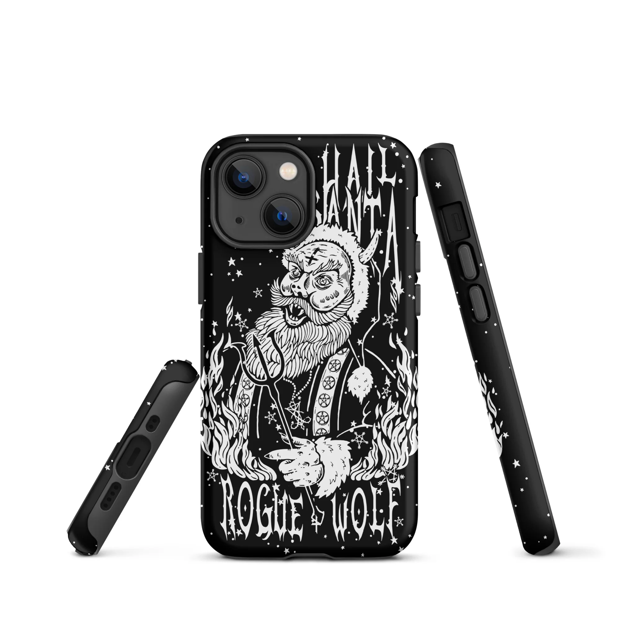 Hail Santa Tough Phone Case for iPhone - Image 11