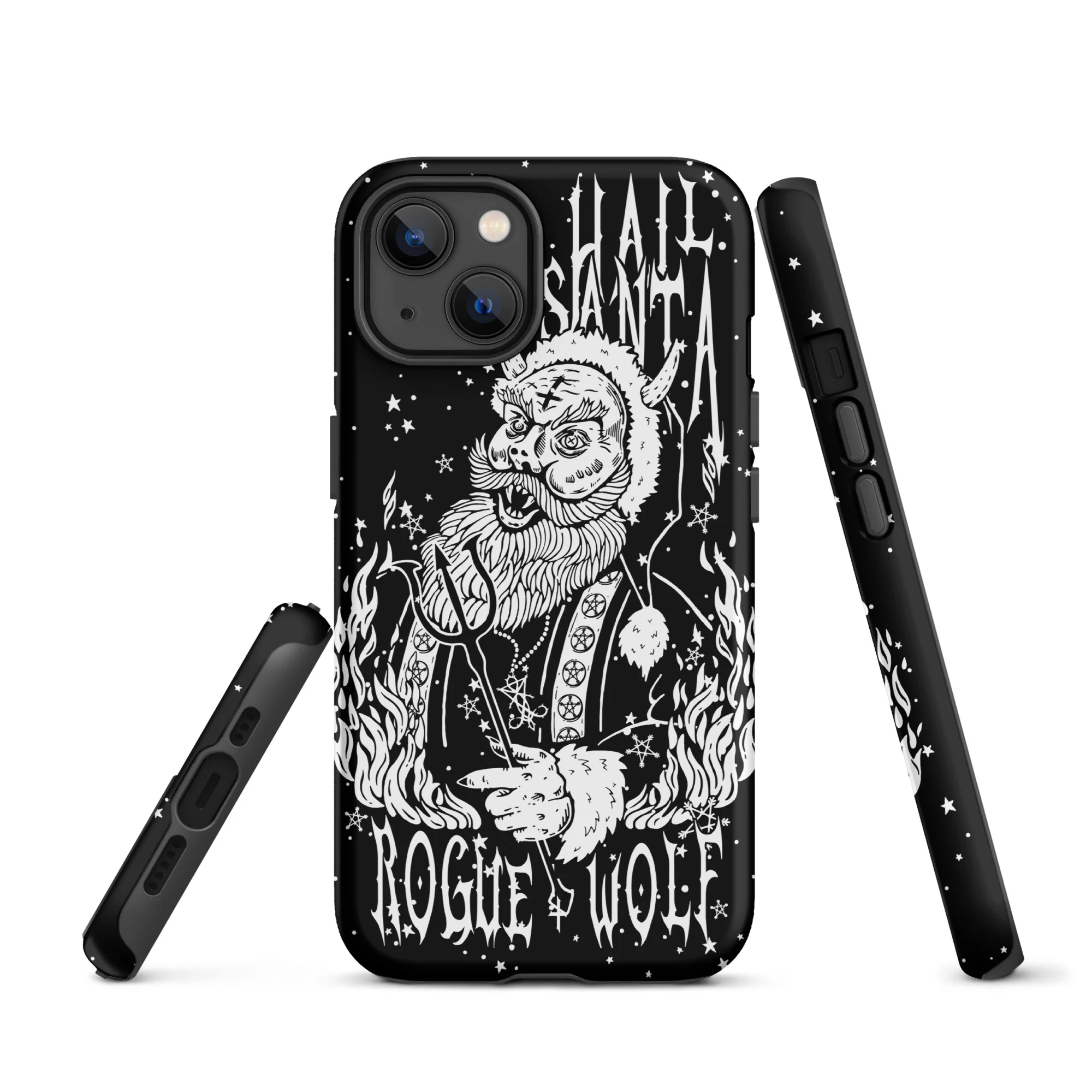 Hail Santa Tough Phone Case for iPhone - Image 12