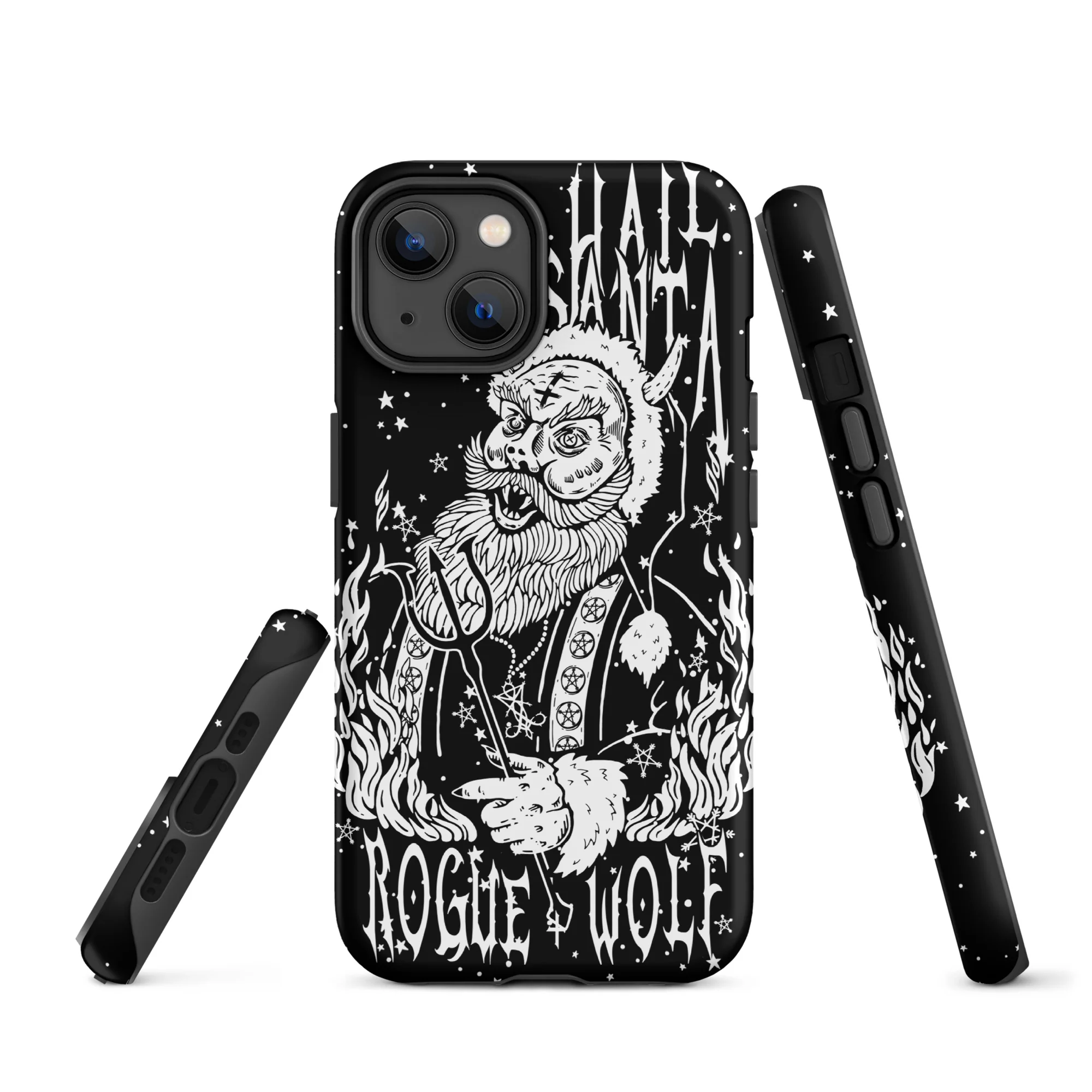 Hail Santa Tough Phone Case for iPhone - Image 15