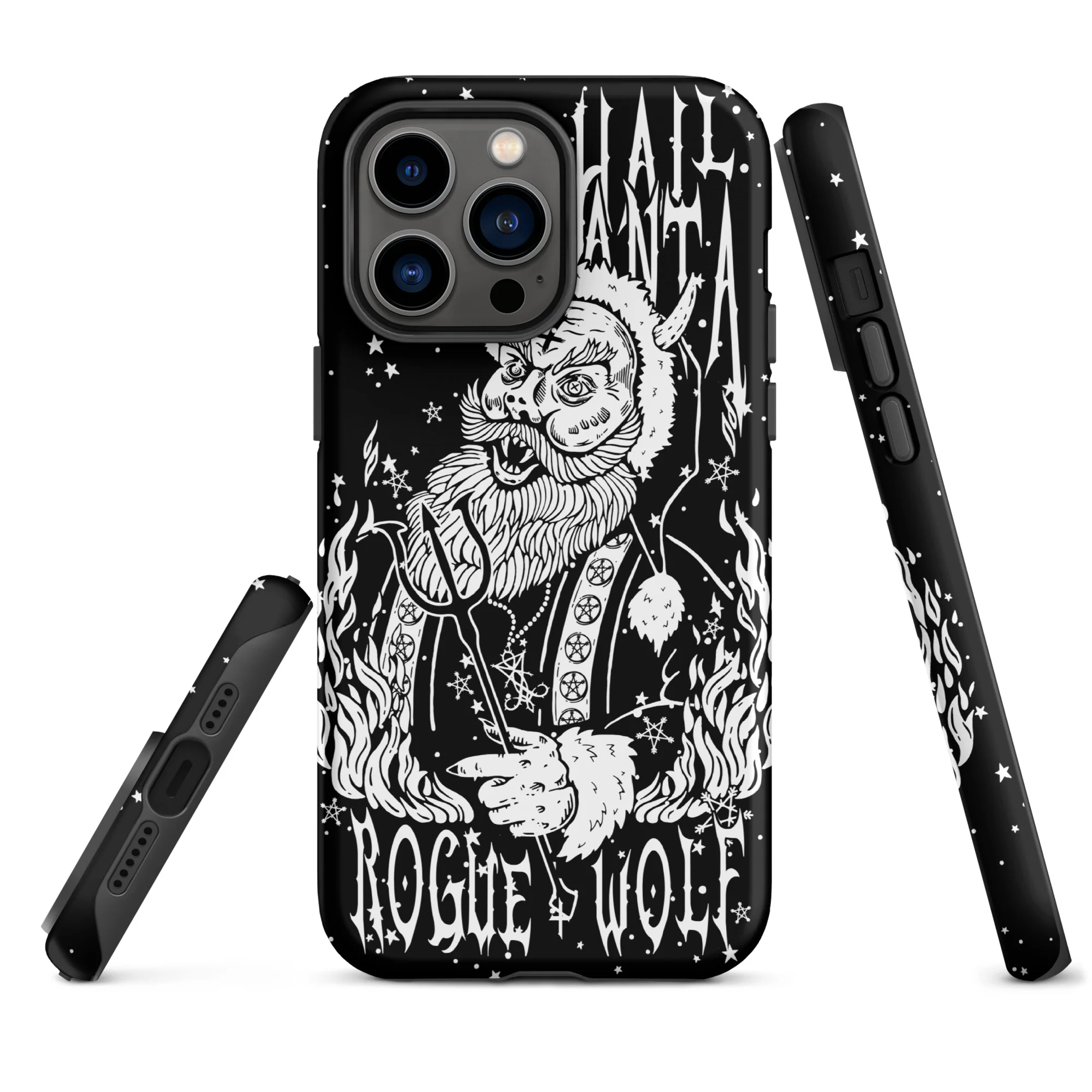 Hail Santa Tough Phone Case for iPhone - Image 18