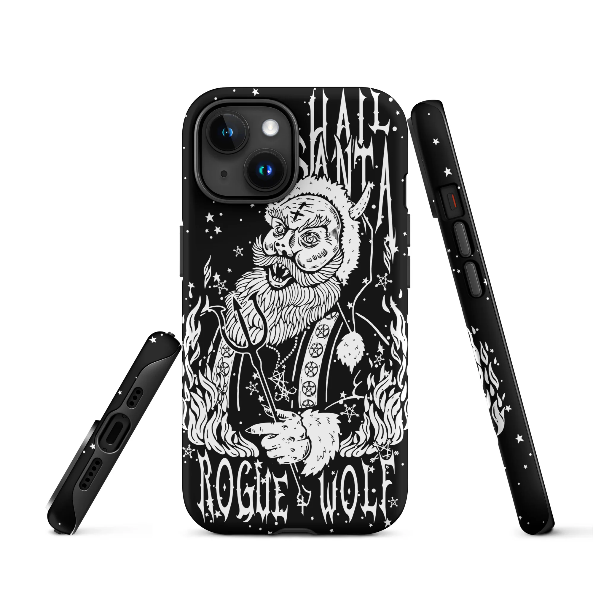 Hail Santa Tough Phone Case for iPhone - Image 19