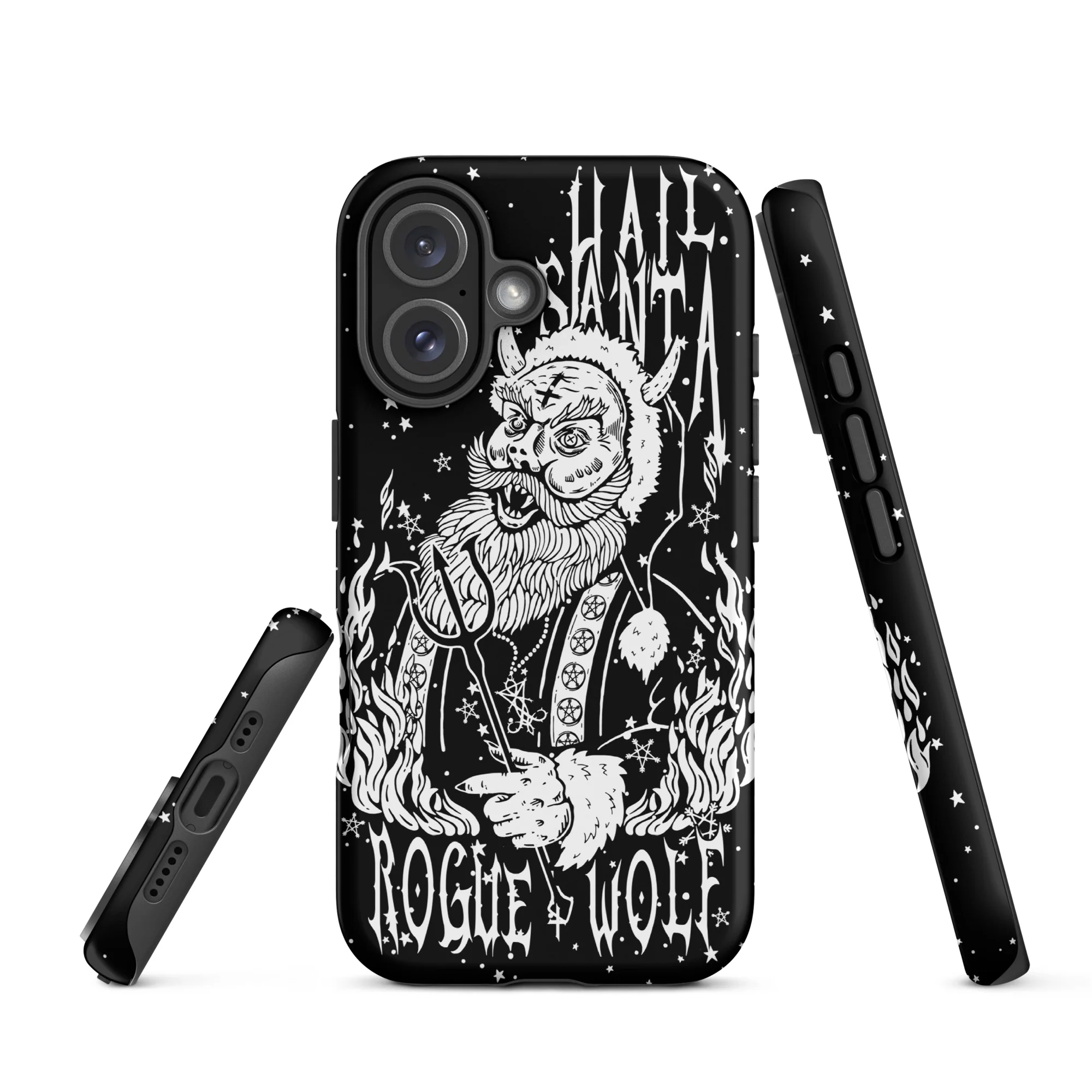Hail Santa Tough Phone Case for iPhone - Image 23