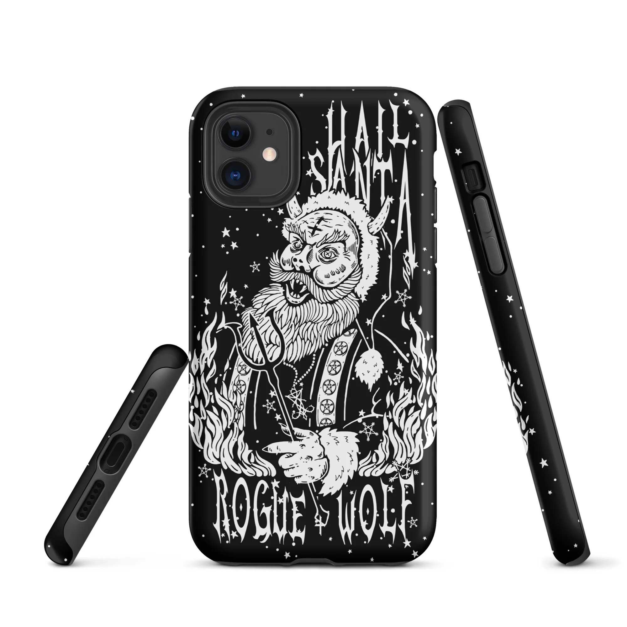 Hail Santa Tough Phone Case for iPhone - Image 4