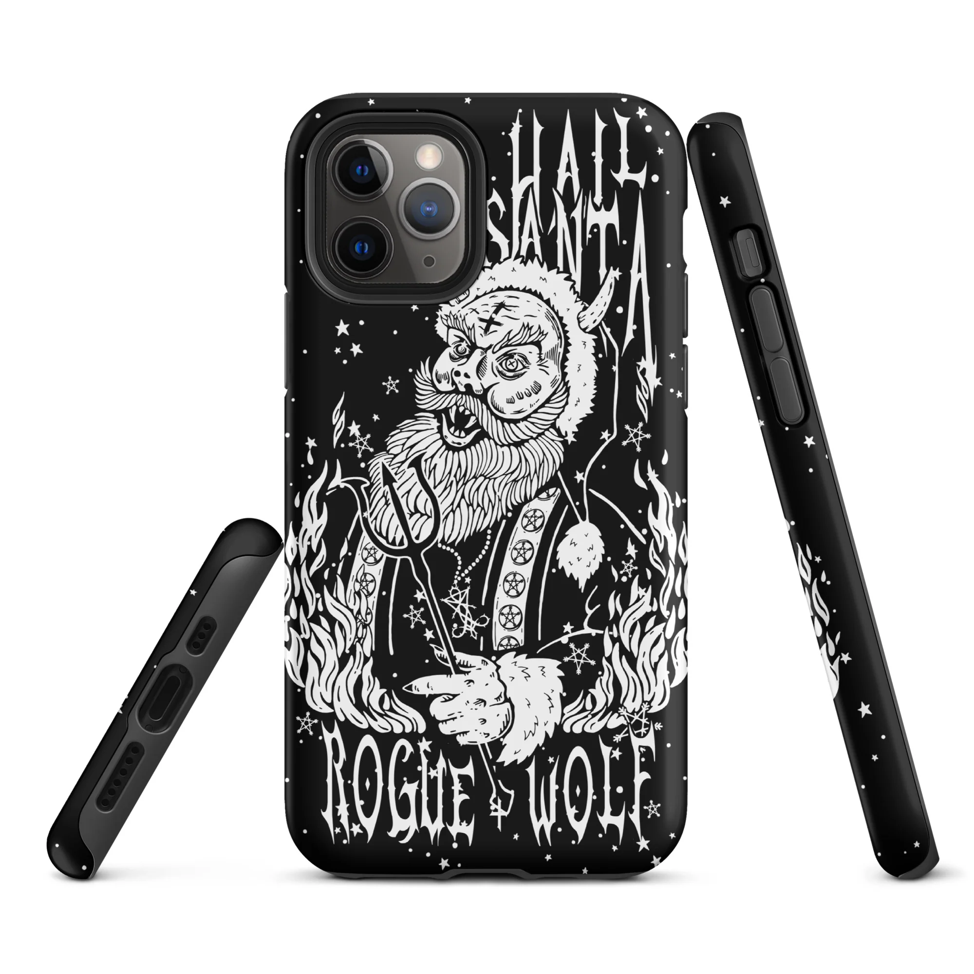Hail Santa Tough Phone Case for iPhone - Image 5