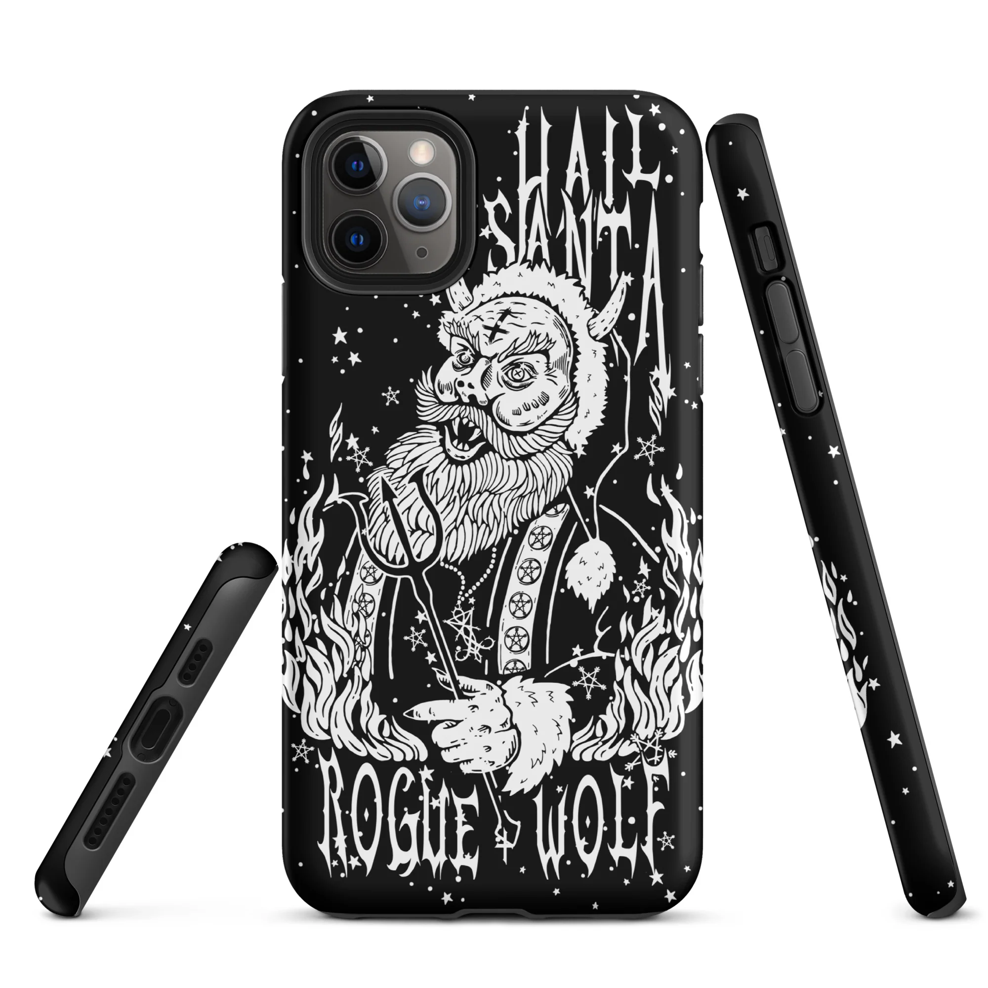Hail Santa Tough Phone Case for iPhone - Image 6