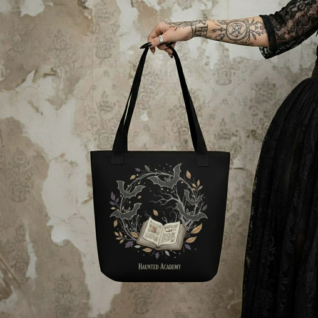 Haunted Academy Tote Bag - Image 2