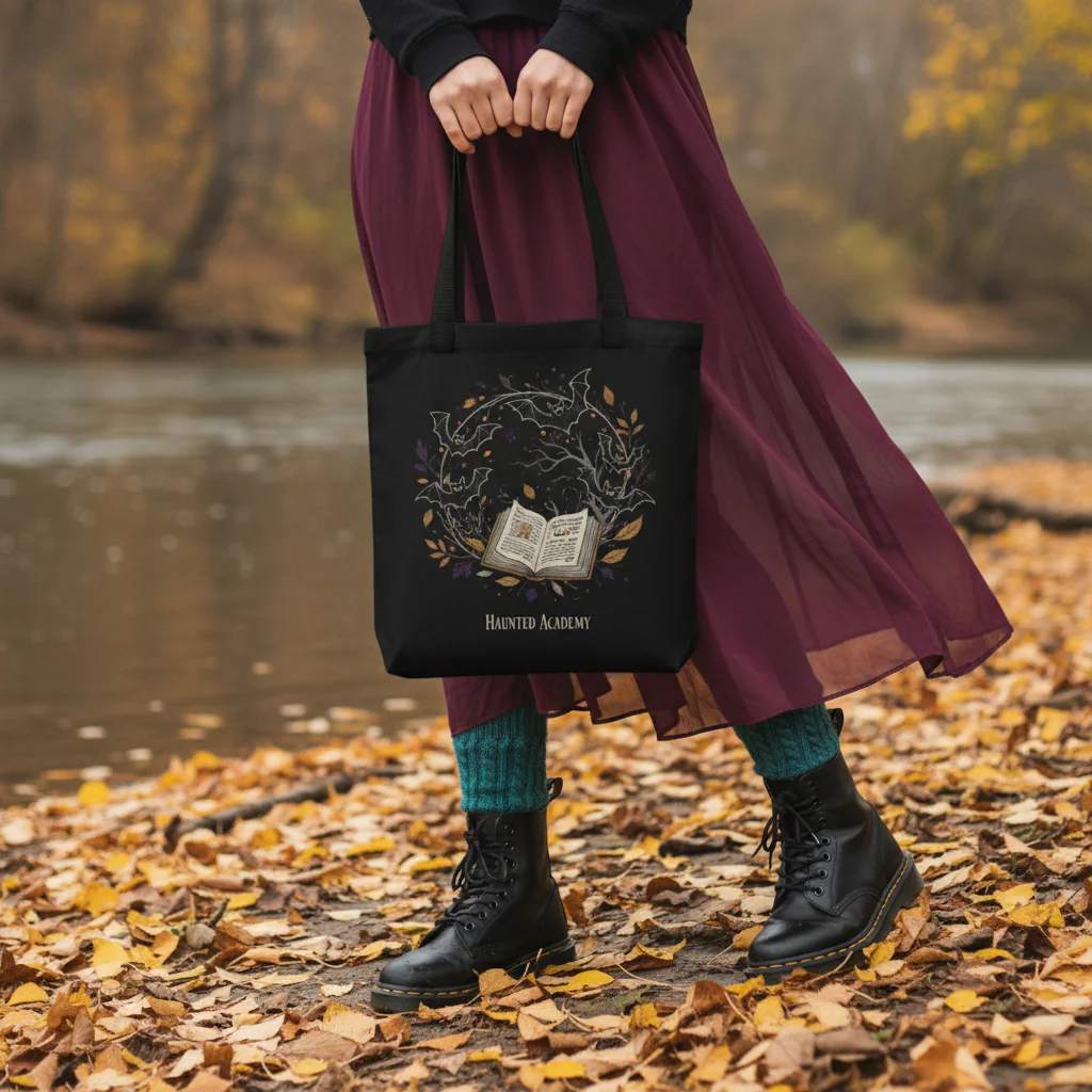 Haunted Academy Tote Bag - Image 5