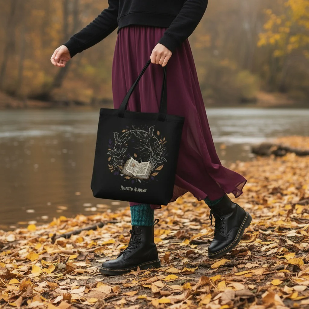 Haunted Academy Tote Bag - Image 6