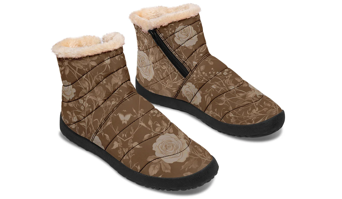 Hazel Rose Romance Comfy Winter Boots - Image 8