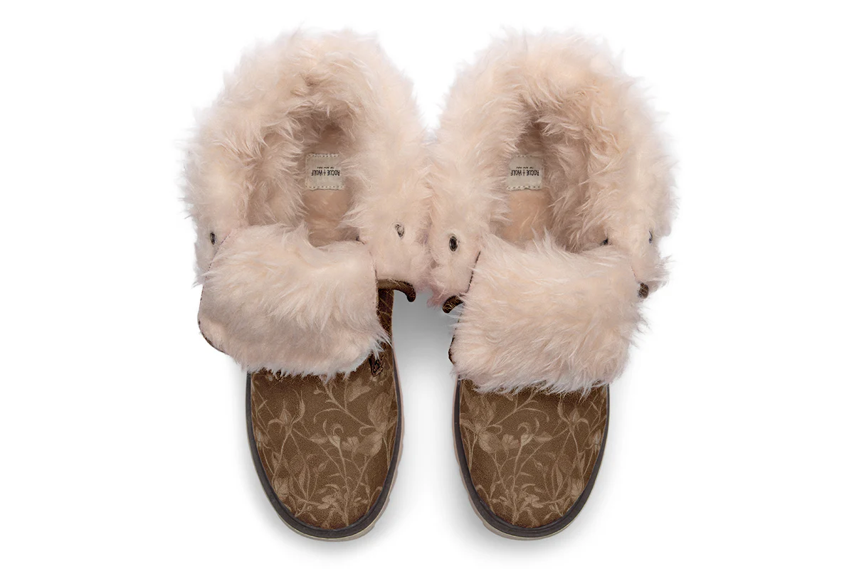 Hazel Rose Romance Fold Over Winter Boots - Image 14