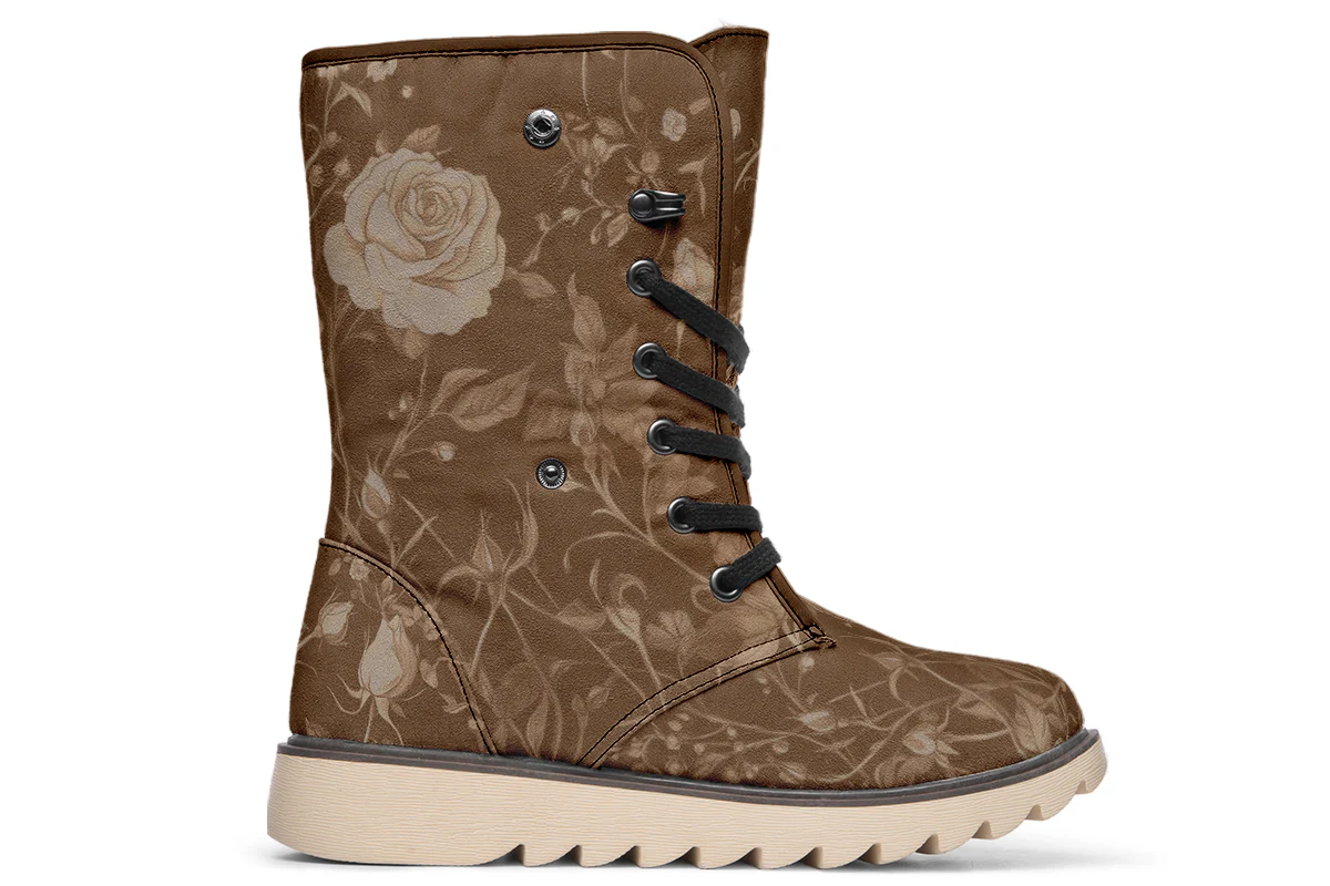 Hazel Rose Romance Fold Over Winter Boots - Image 2