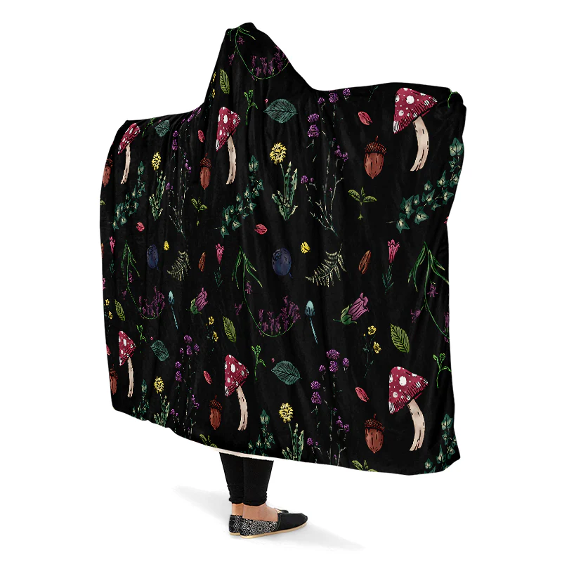 Herbology Hooded Blanket - Image 2
