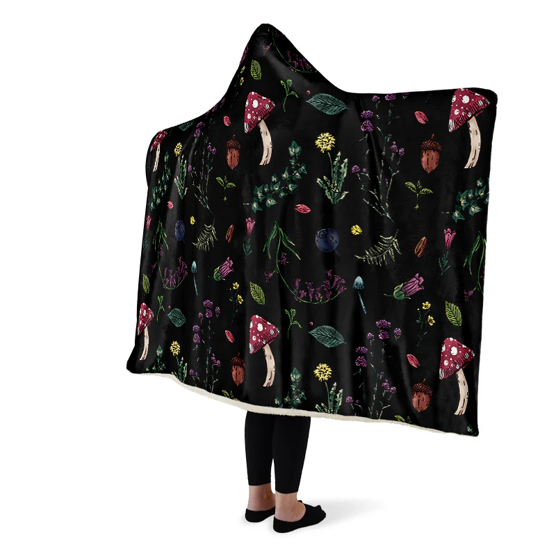 Herbology Hooded Blanket - Image 6