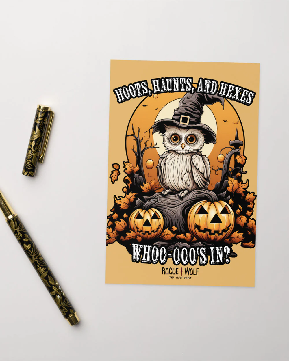 Hoots, Haunts, and Hexes Greeting Card - Image 7