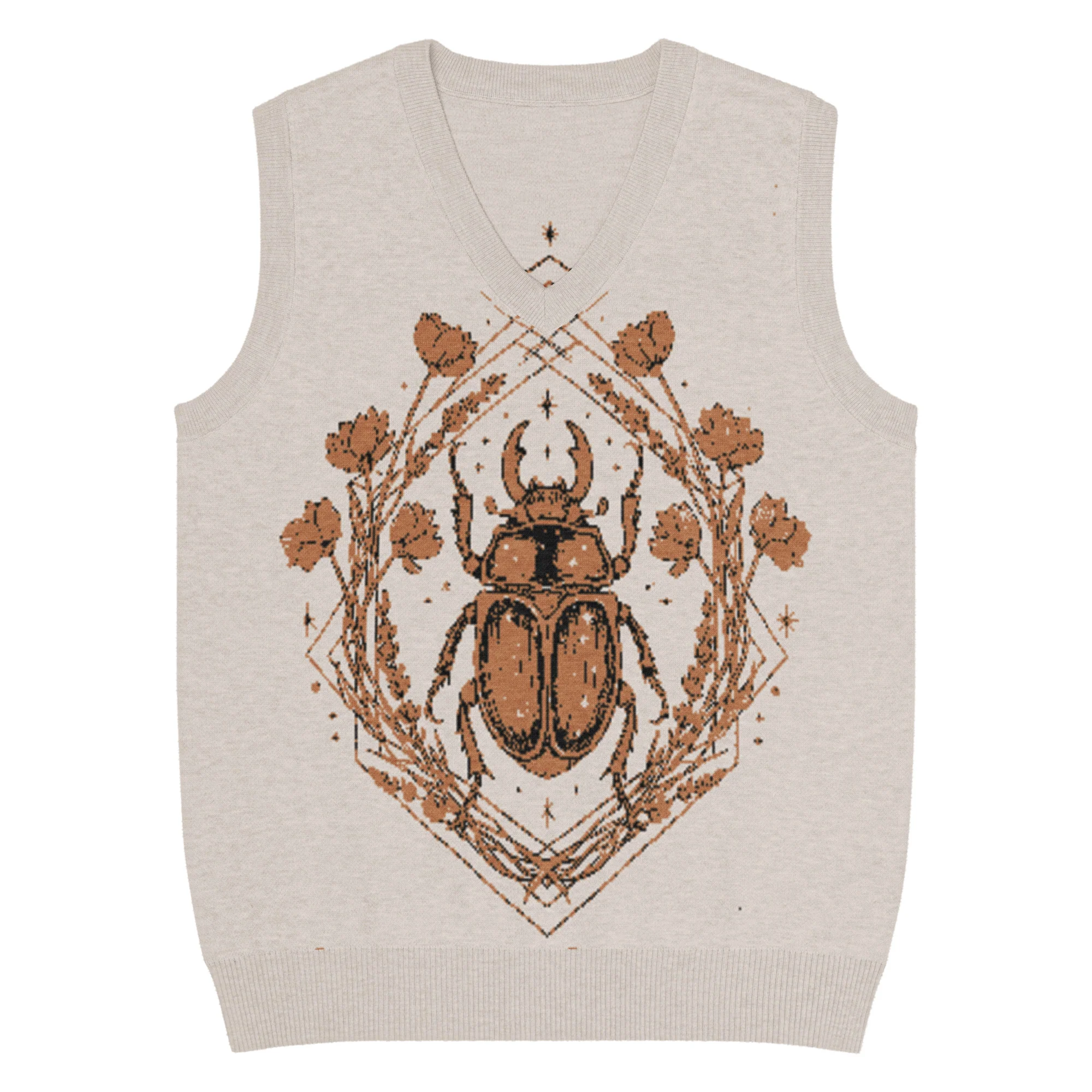 House Scarab Knitted Vest - Image 3