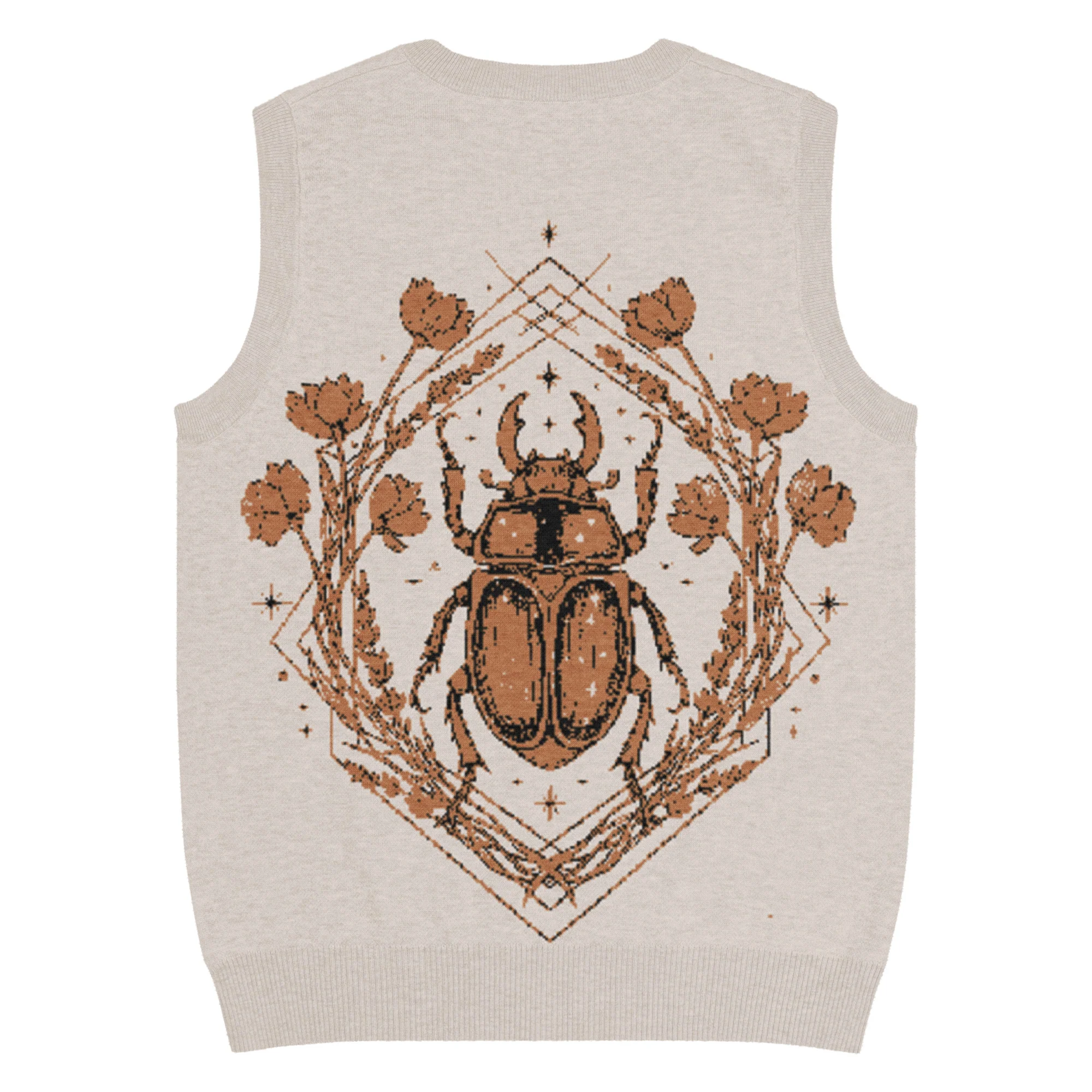 House Scarab Knitted Vest - Image 4