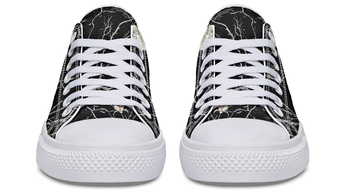 Ivory Kintsugi Rose Low Tops - Image 15