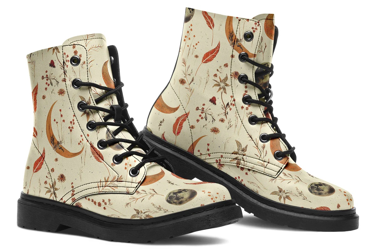 Ivory Moonlit Botanica Boots - Image 5