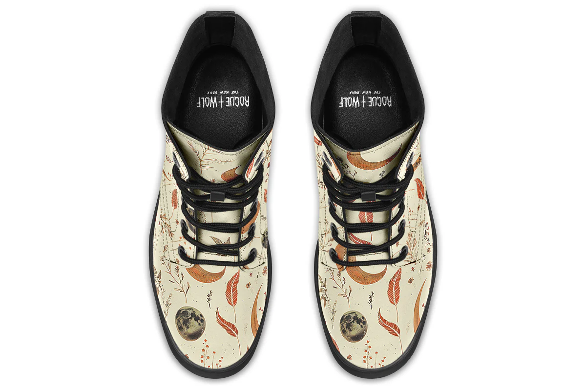 Ivory Moonlit Botanica Boots - Image 8